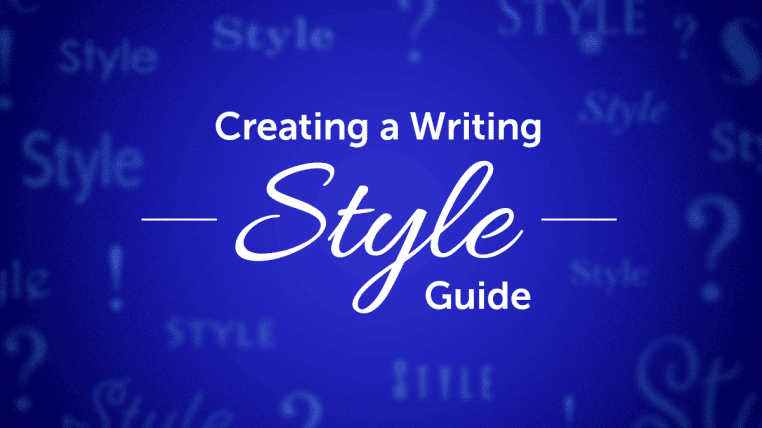 Creating a Writing Style Guide for Your Book