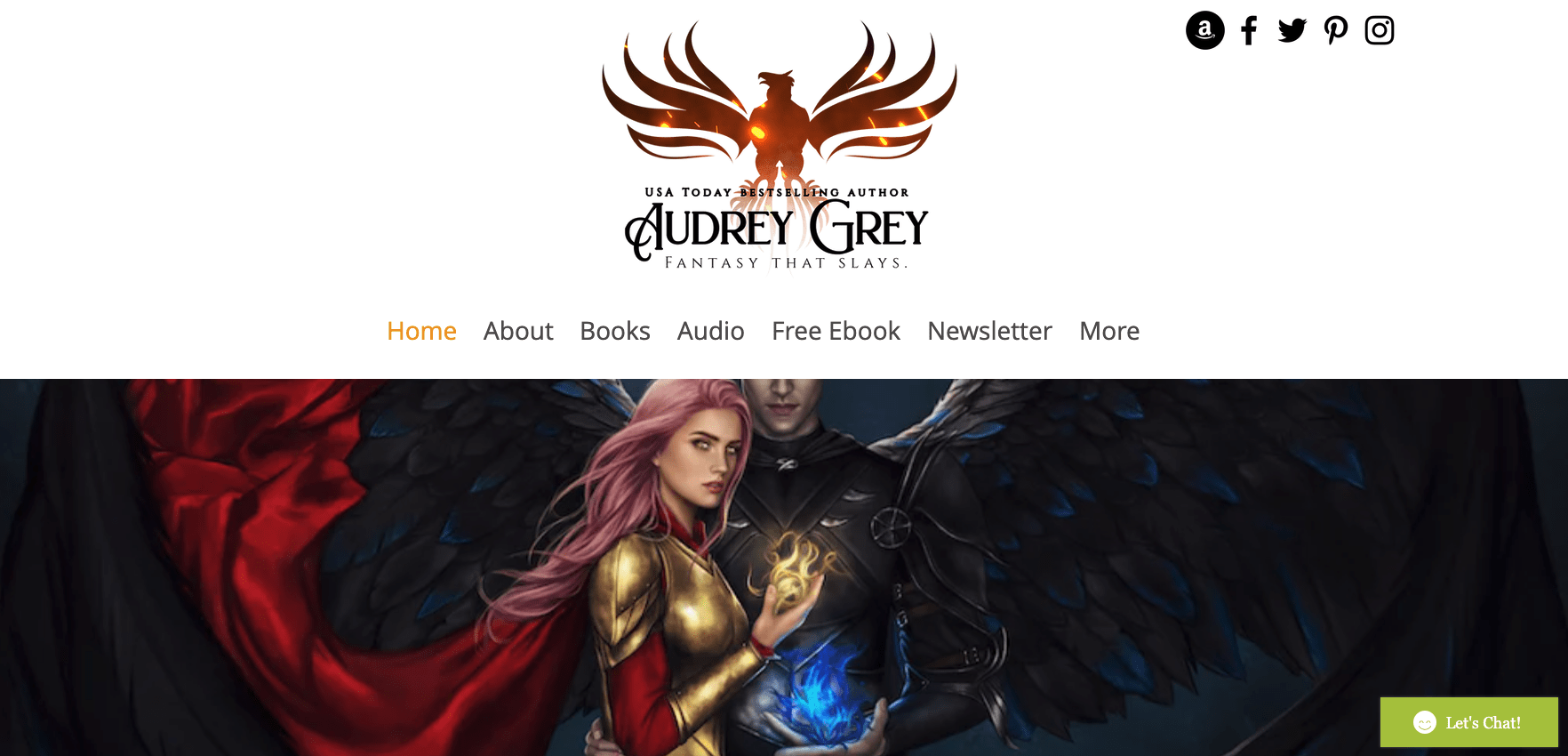 Audrey Grey's publishing homepage