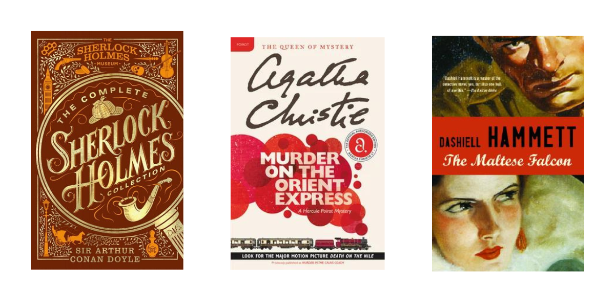 Three classic mystery novels