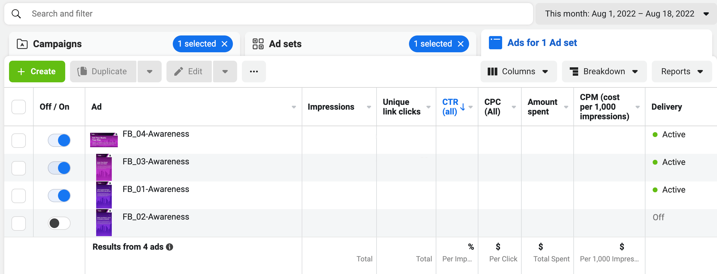 Measuring Facebook traffic