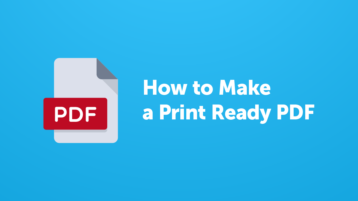 How to Make a Print-Ready PDF for Your Book