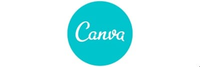 Canva comic book layout logo