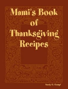 Mamis book of Thanksgiving Recipes