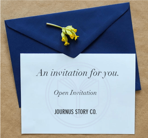 An invitation from Journus