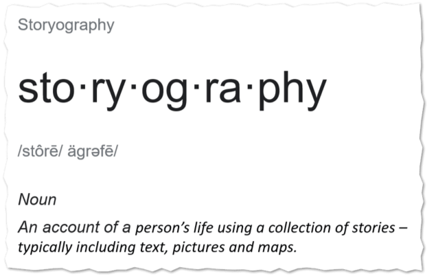 Storyography definition from Journus