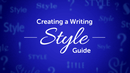 Creating a Style Guide for your book business - blog graphic header