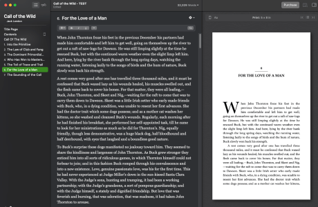 The layout of Vellum's page editor, including the sections, contents, and preview